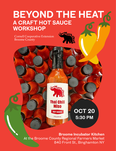 Beyond the Heat: A Craft Hot Sauce Workshop